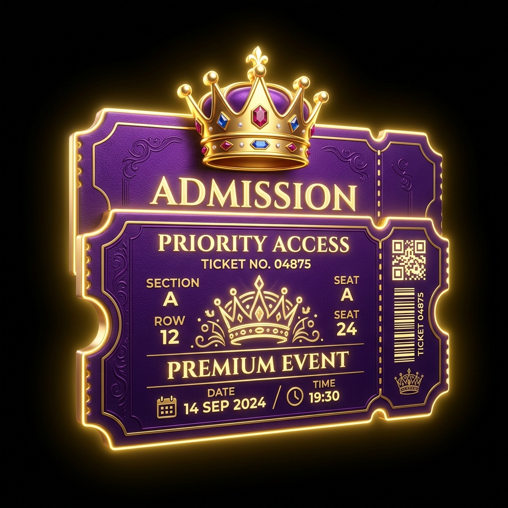 Step 2: Get Free Ticket — You automatically get a free lucky draw ticket with every purchase.